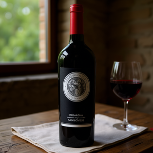 Sangiovese Romagna DOC Red <b>Wine</b> 750ml Fresh Fruity Italian <b>Wine</b> 6 Bottles Per Box-Vini Terre Dell'Asceta - Product Image 3