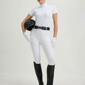 Chemises d'équitation en vente en ligne, fourniture directe d'usine, couleur et taille personnalisées, respirantes, imperméables, en spandex/nylon/polyester - Product Image 4