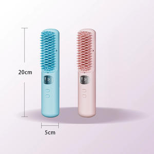 <span class=keywords><strong>Dr</strong></span>.Flash Draadloze Heteluchtborstel met Temperatuurweergave Ionische Haargladmaker voor Glad Haar - Product Image 6