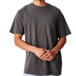 260Grams 60% Cotton 40% <b>Polyester</b> Plain Blank Men Oversize <b>Tshirt</b> for Custom Printing <b>Tshirts</b> - Product Image 3