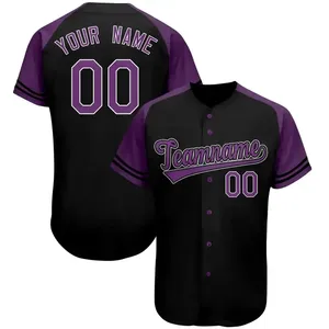 Camiseta de Béisbol Ligera de Primera Calidad, Color Personalizado, Diseño Sólido, Ropa Deportiva Cómoda, Tallas Grandes, Transpirable - Product Image 1