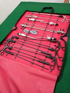 Juego de instrumentos quirúrgicos manuales de acero inoxidable laparoscópico con certificación CE Base general de herramientas quirúrgicas - Product Image 2