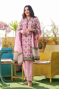 Prêt-à-porter Inde Pakistanaise Costume d'été pour femmes Robe punjabi Salwar Kameez Lawn Kurti Casual Party or Wedding Wear - Product Image 3