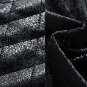 Venta al por mayor chaqueta de cuero de tamaño personalizado chaqueta de cuero genuino para los hombres de pie chaqueta de cuero con cuello - Product Image 4