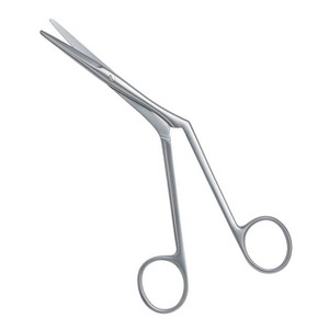MEDIHEAL SURGICAL MSC-H-2407 Surgical Stainless Steel Nasal Scissor One Toothed Cutting <b>Edge</b> 18.5 cm ENT Application - Product Image 6
