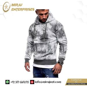 Sweat à Capuche d'Entraînement pour Hommes Respirant Léger Gym Athlétique Thermique Sweat Mode Pull à Capuche Distressed avec Poche - Product Image 2