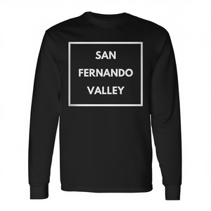 T-shirt a maniche lunghe San Fernando Valley, design alla moda, abbigliamento unisex - Product Image 2