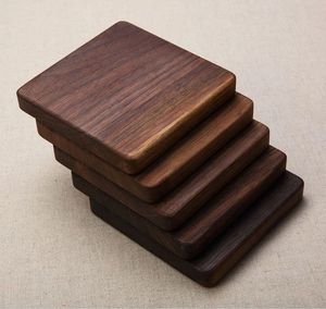 Ensemble de sous-verres en bois durable, fabriqué à partir de matériaux naturels pour une vie respectueuse de l'environnement - Product Image 6