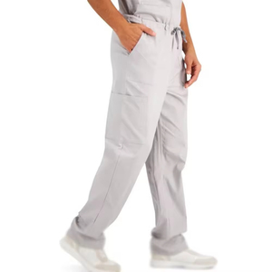 Factory Made Premium Quality Medical <b>Scrub</b> Uniforms Durable 100% Cotton <b>Scrub</b> Sets with Customizable Color & Logo OEM Service - Product Image 4
