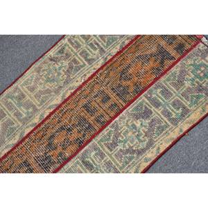 Alfombra de pelo medio ecológica de lana turca verde marrón de 19x28 pies, diseño de retales de tejido plano para decoración de comedor, látex - Product Image 5