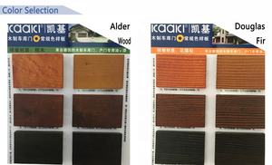 Chariot de porte de <span class=keywords><strong>garage</strong></span> sectionnel Porte battante Portes de <span class=keywords><strong>garage</strong></span> <span class=keywords><strong>Bois</strong></span> américain <span class=keywords><strong>Bois</strong></span> de chêne isolé 9x8 Porte pliante coulissante à rabat solide - Product Image 4