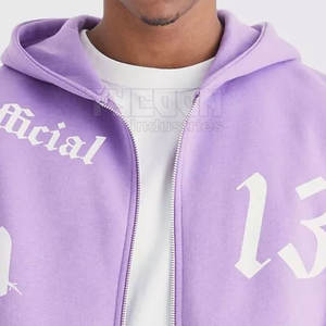 Vente chaude à la mode Slim Fit hommes survêtement vêtements d'entraînement confortable fermeture éclair hommes survêtement - Product Image 4