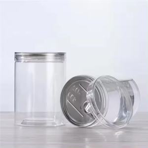 Free Samples Plastic Food <b>Jar</b> with Lid Food Honey <b>Cookie</b> clear Plastic <b>Jar</b> Pet Spice Plastic <b>Jar</b> Vietnam Manufactory - Product Image 3