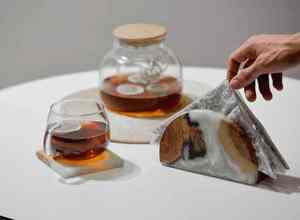 Porta Servilletas Elegante de Madera y Resina Epoxi para Restaurante, Gran Venta - Product Image 2