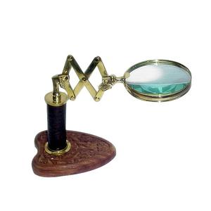Design antique de haute qualité en métal en gros Vintage 2024 loupe en verre couleur Bronze nouveau Design artisanat indien - Product Image 1