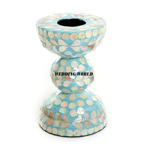 Soporte Bakhoor de madera de diseñador Madre de perla Soporte de incienso de lujo Venta al por mayor Nuevo Mubkhar de madera - Product Image 5