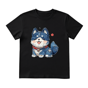 T-Shirt Unisex 100% Cotone Stile Casual con Stampa Personalizzata di Rose, Taglia 2XL, 210GSM, Tecnica DTG - Product Image 2