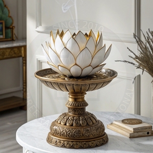 Soporte de incienso de lujo para quemador árabe Bakhoor para Eid Ramadan - Product Image 1