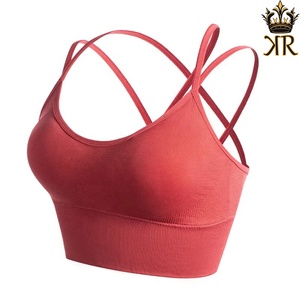 Sujetador deportivo de Yoga con espalda cruzada para mujer, transpirable, absorbente de golpes, Fitness, Push Top, chaleco deportivo activo, Conjunto de sujetador, equipo de Yoga para correr, S-XL - Product Image 5