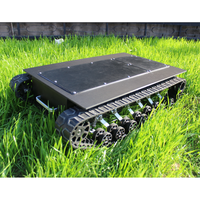 Châssis de robot sur chenilles pour tous terrains, kit de robotique personnalisable