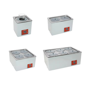 Bain-marie numérique série HWB WEST TUNE 110-220 VCA, précision RT-99.9 0.2% FS, fluctuation de 0.5, dispositif thermostatique de laboratoire - Product Image 1
