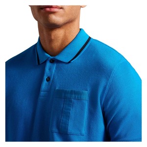 Top qualité broderie Logo doux soie coton été polos à manches courtes hommes grande taille polos - Product Image 6