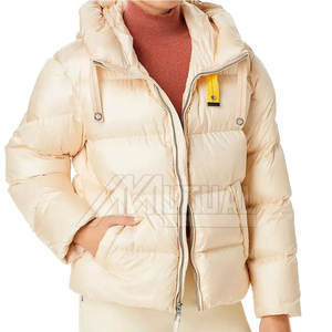 แจ็กเก็ตขนปลาปักเป้าสำหรับผู้หญิงแจ็กเก็ตแบบ2023โลโก้ตามสั่งดีไซน์ใหม่สำหรับใช้ในฤดูหนาวบริการ OEM - Product Image 5