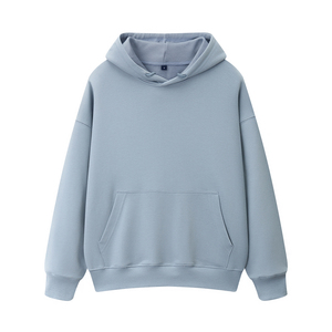 Sweat à capuche personnalisable 100 % coton 2025 – Impression haute qualité, motif uni, style vintage, respirant, pour le sport, été et automne - Product Image 5