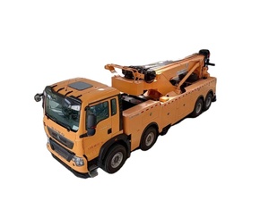 Camión de Rescate Multifuncional Directo de Fábrica, Grúa de Remolque Diésel Usada, Remolque con Capacidad de Remolque de 20 Toneladas, 380HP - Product Image 5