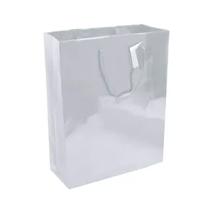 Sacs en papier laminé personnalisés avec soufflet, sacs promotionnels en papier sur mesure avec gadgets - Product Image 2