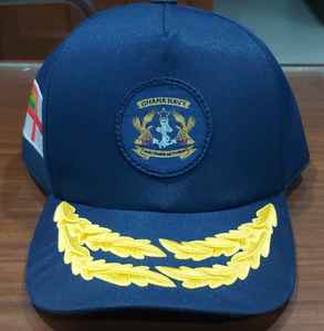 Venta al por mayor de los hombres verde de Ghana azul marino gorra sombrero con logotipo personalizado insignias bordadas a mano para el uso diario y al aire libre - Product Image 3