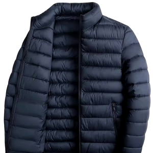 Nouvelles vestes d'hiver chaudes de haute qualité pour hommes, en duvet, col épais, parka, manteau, vestes matelassées OEM et ODM - Product Image 1