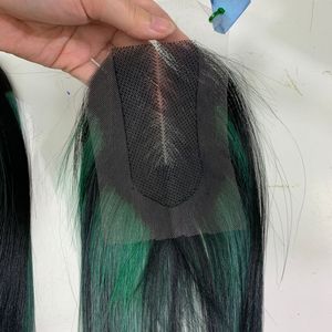 Mechones de pelo brasileño virgen natural con cutícula alineada a granel, cierre Meche Humaian Bresilienne, trama doble de máquina por proveedor de extensiones - Product Image 4