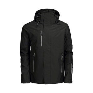 Chaqueta Softshell personalizada alta para hombre chaqueta impermeable prendas de vestir exteriores chaqueta cortavientos de moda para hombre - Product Image 3