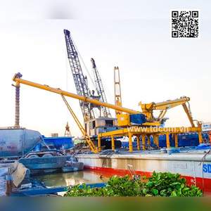 Des machines de déchargement de ciment mobiles de haute qualité sont installées sur le pont du navire, avec une capacité de 50 à 500 tonnes/heure. - Product Image 6