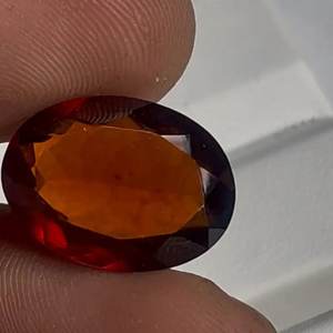 Corte ovalado de hessonita natural 13x18 MM Piedra preciosa suelta de la mejor calidad Lo mejor para la fabricación de joyas - Product Image 4