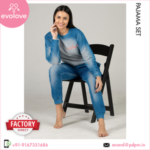 เซ็ตชุดนอนผ้าฝ้าย2ชิ้นสำหรับผู้หญิงชุดนอนผ้าฝ้ายสำหรับ100% มีตัวเลือกแบบกำหนดเอง - Product Image 2