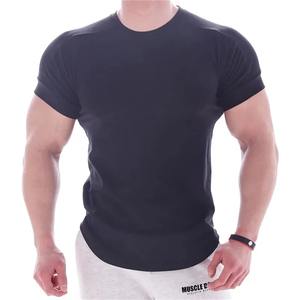 Camiseta deportiva para hombre, de manga corta Camiseta deportiva para gimnasios, camisetas ajustadas para entrenamiento de secado rápido para hombre, ropa deportiva para hombre - Product Image 5