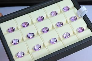 อเมทิสต์อเมทิสต์อเมทิสต์ทรงหลวม12x10มม. ถึง16x12มม. - Product Image 6