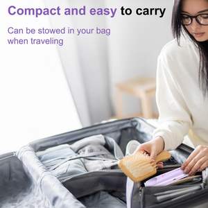 Rasoir électrique pour femme à double tête, chargement USB-C, peigne intégré, lames en acier inoxydable, pour visage, jambes, bras - Corps IPX7 - Product Image 2