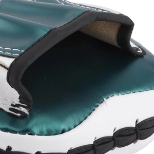 Gold and Silver Curved Focus Mitts for Training Punch <b>Practice</b> Hand <b>Pads</b> with Shock Absorption Design - Product Image 1