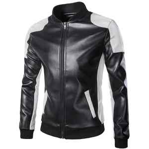 Hot Selling Men's Leather Jackets Winter Season New Fashion Men Jackets Windproof <b>Heavy</b> <b>Duty</b> Washable Unisex Jacket For Men - Product Image 6