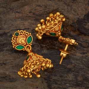 Pendientes de Plata Bañados en Oro Blanco con Diseño Floral Religioso Cristiano para Boda, Modelo 183295 (Colgantes y de Botón) - Product Image 3