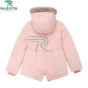 Chaqueta Cortavientos de Motocicleta para Mujer, Larga, Impermeable, de Secado Rápido, con Forro Polar y Gorro Desmontable, Razorts, Pakistán - Product Image 3