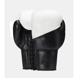 Guantes de Boxeo Personalizados con Etiqueta Privada, de Cuero Genuino, Transpirables, para Entrenamiento, con Agarre Completo en los Dedos, Diseño Ajustable con Cierre de Gancho y Bucle - Product Image 5