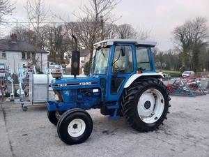 Tractor Ford 7610 Clásico de 2 Ruedas Motrices, Totalmente Restaurado, Motor de 50 HP de Alta Potencia, para Trabajos Agrícolas, de Jardinería y Utilitarios - Product Image 6