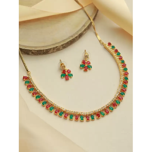 Collier de fête AD avec design multicolore - Product Image 2