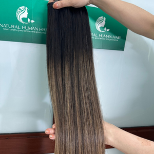 Vietnamese Raw Human Hair Wholesale Bundles Weft Bone Straight Large Stock <b>Top</b> Quality Virgin Hair - Product Image 5