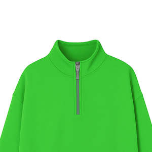 Sudadera de Forro Polar Cálida de Invierno para Mujer, Sudadera con Media Cremallera, Sudadera de Manga Larga con Media Cremallera de Talla Grande - Product Image 3