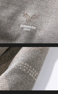 Sweat uni à manches longues en coton pour hommes avec col ras du cou personnalisé pour hommes pas cher de haute qualité - Product Image 6